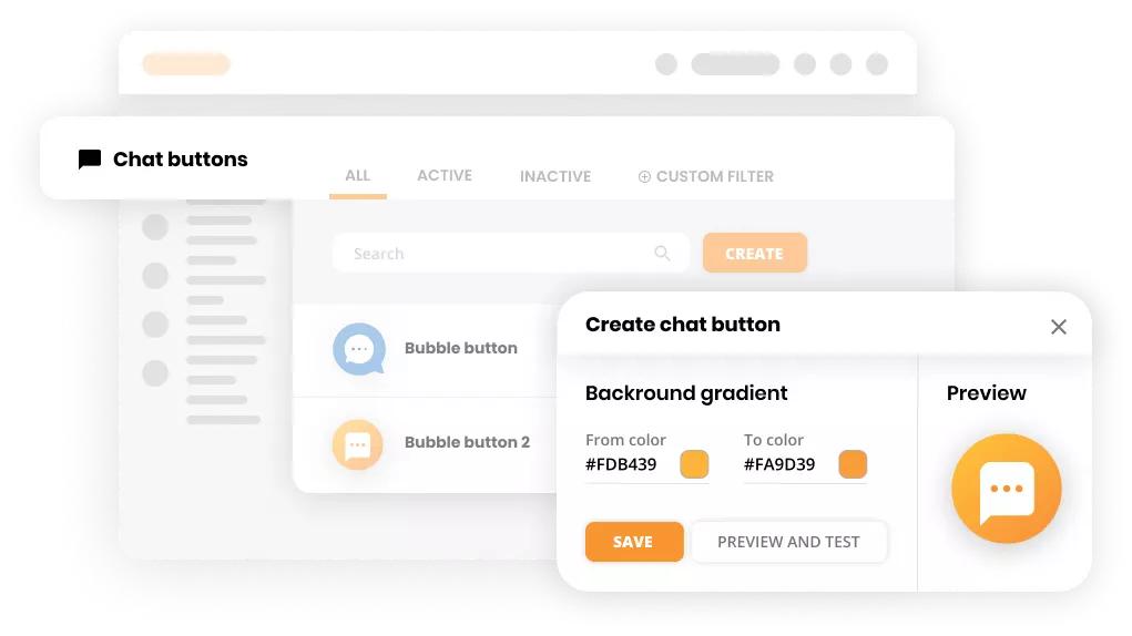 Maghanda para sa masayang mga customer