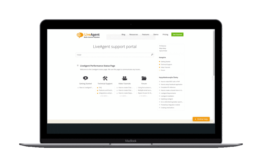 WYSIWYG editor sa LiveAgent