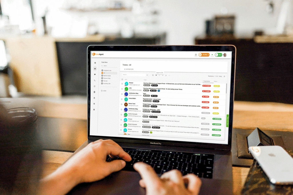 Makapangyarihang ticketing system ng LiveAgent