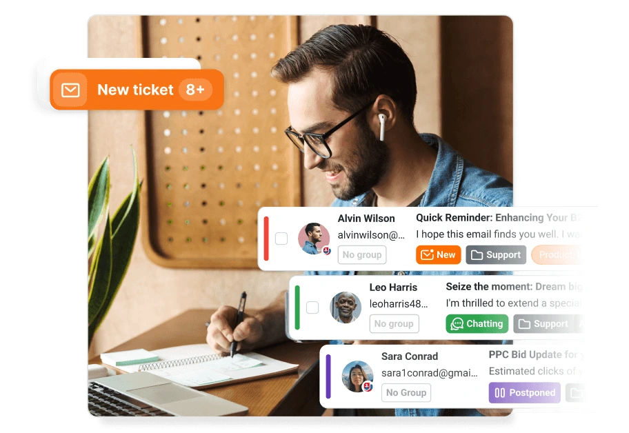 Ticketing software na may mga AI agent