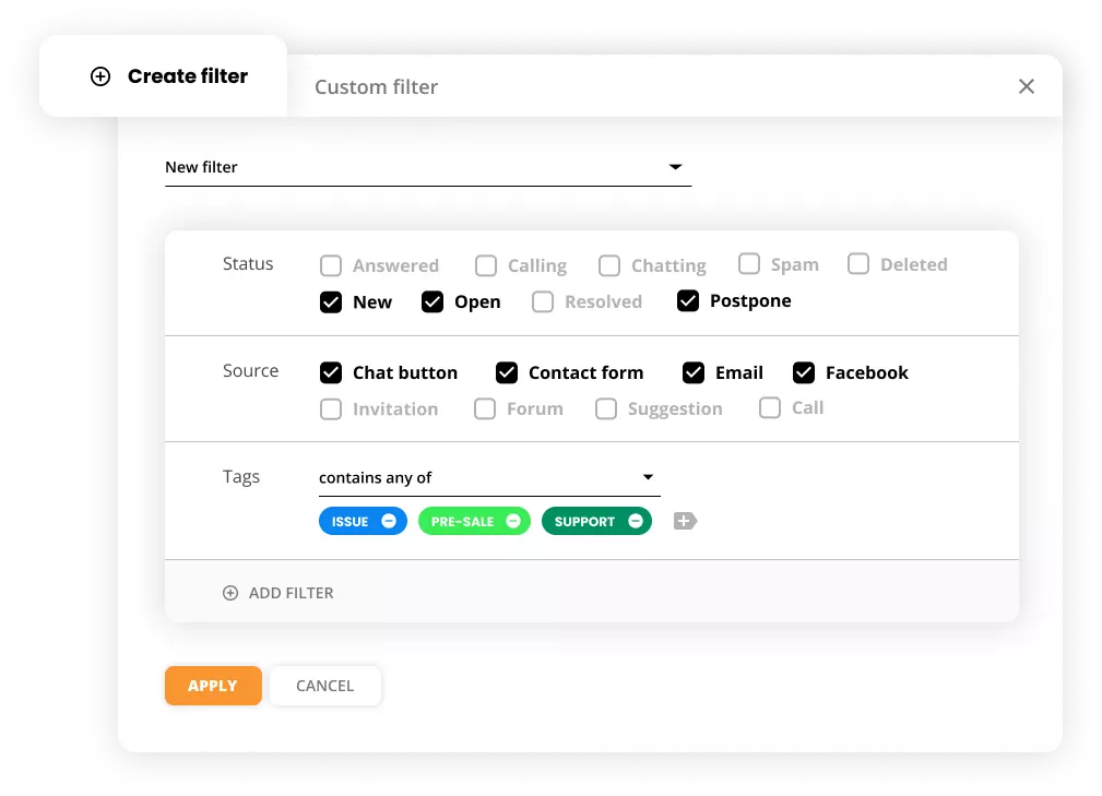 Itakda ang iyong sariling workflow rules gamit ang aming features