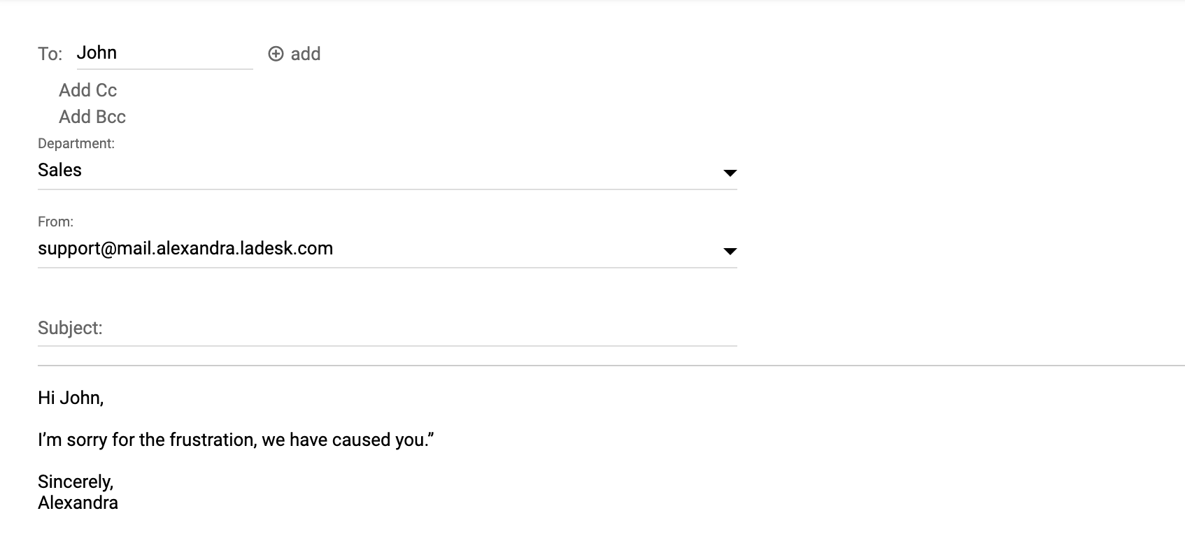 Paano magpahayag ng pag-iingat sa isang customer