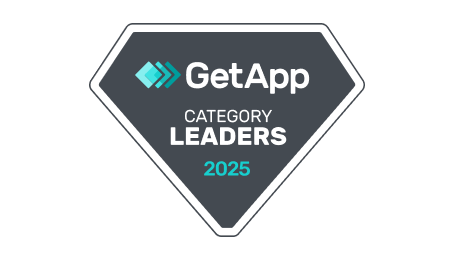 GetApp leader in call tracking software badge 2025