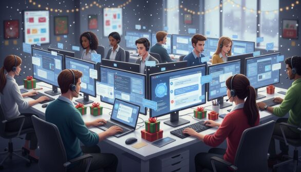 Paano pamahalaan ang December holiday support surge: matalinong estratehiya para sa ecommerce