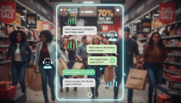 Paano Pinapataas ng Live Chat ang E-Commerce Conversion Rates sa Black Friday