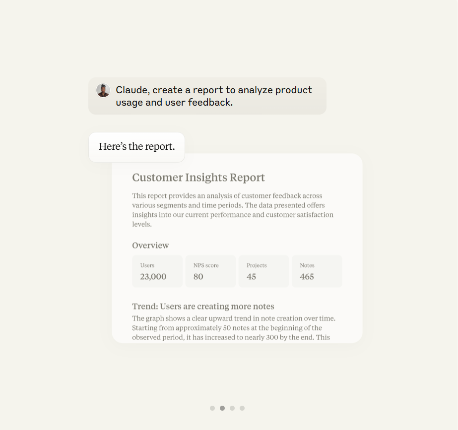 Claude ng Anthropic chat sa AI overview