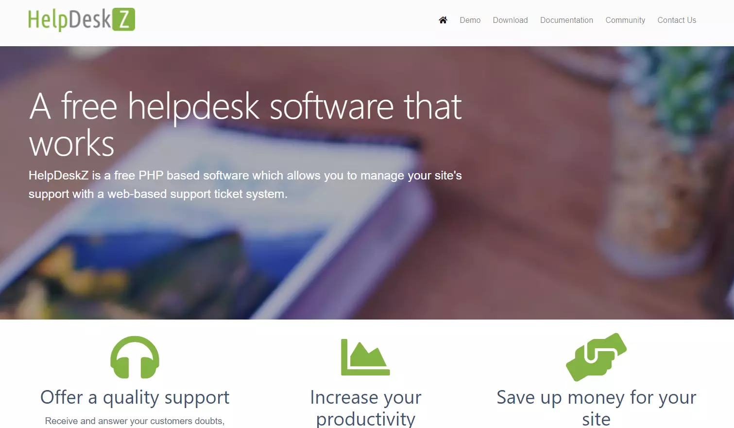 HelpDeskZ - Web-based support ticketing system