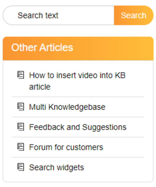 LiveAgent - Advanced na paghahanap sa pamamahala ng kaalaman