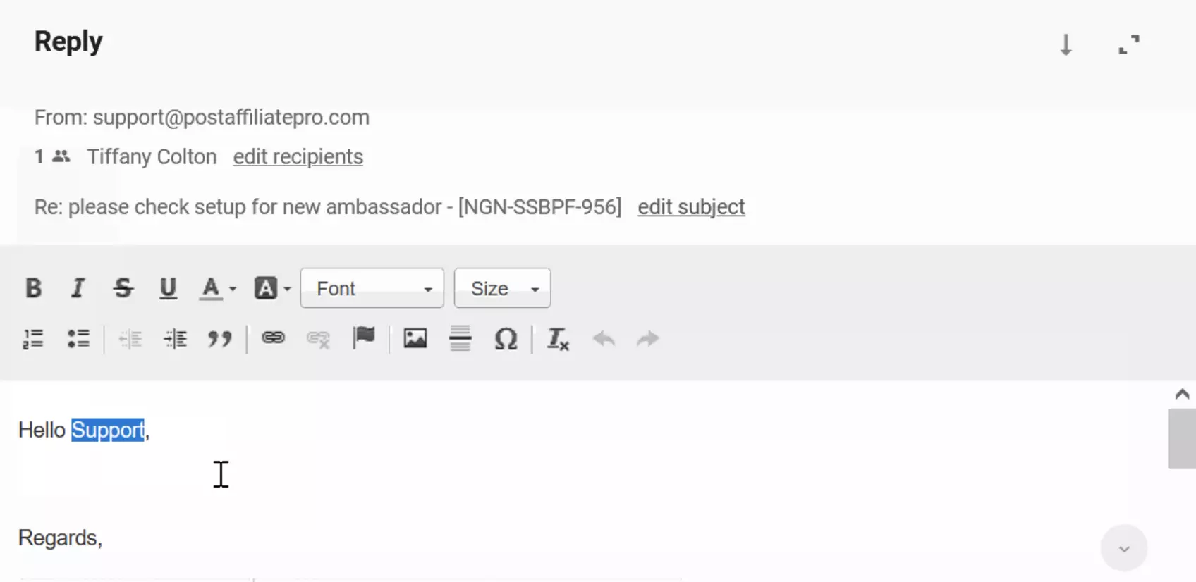Halimbawa ng maling pagkuha ng pangalan sa tickets
