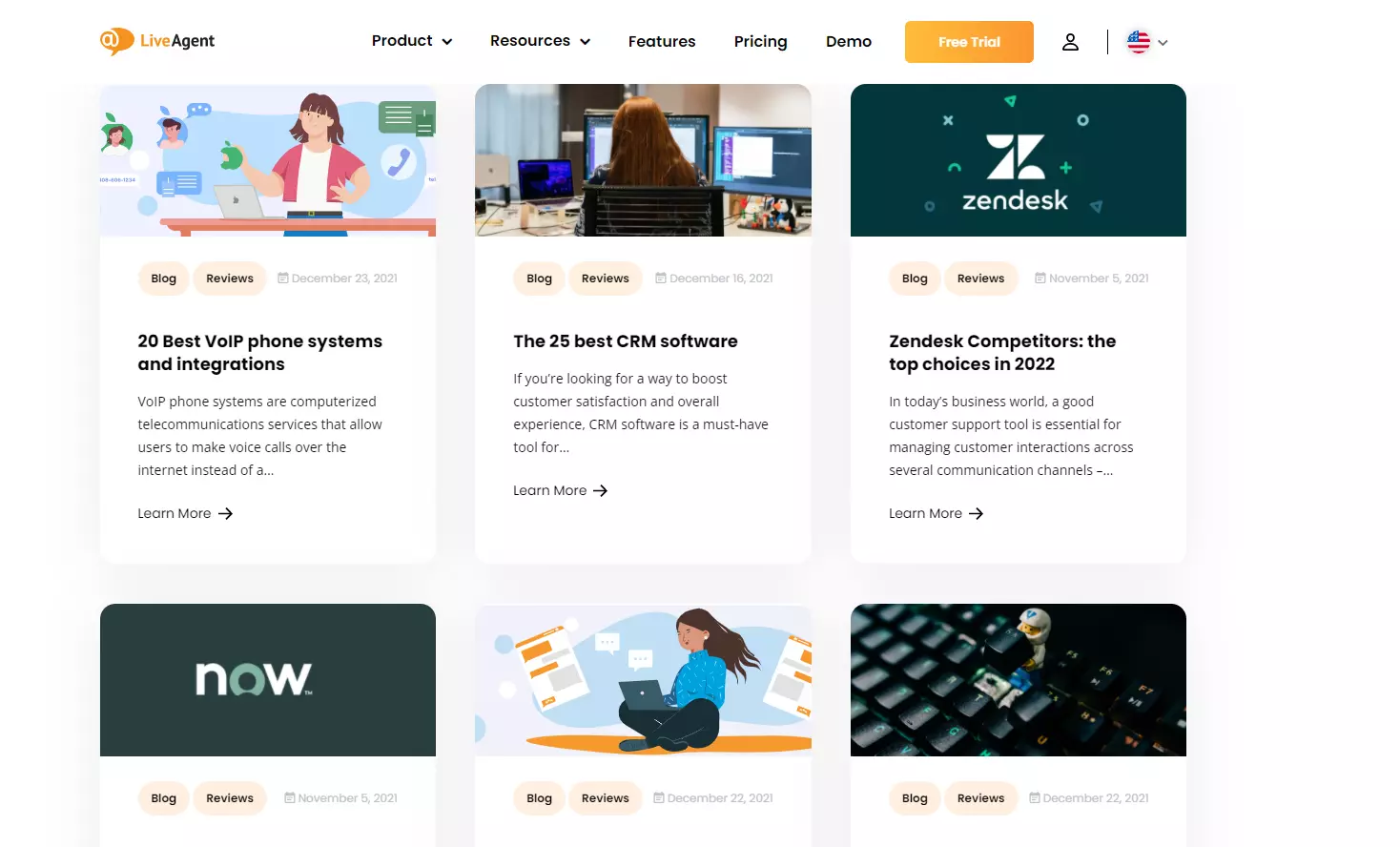 LiveAgent's blog posts