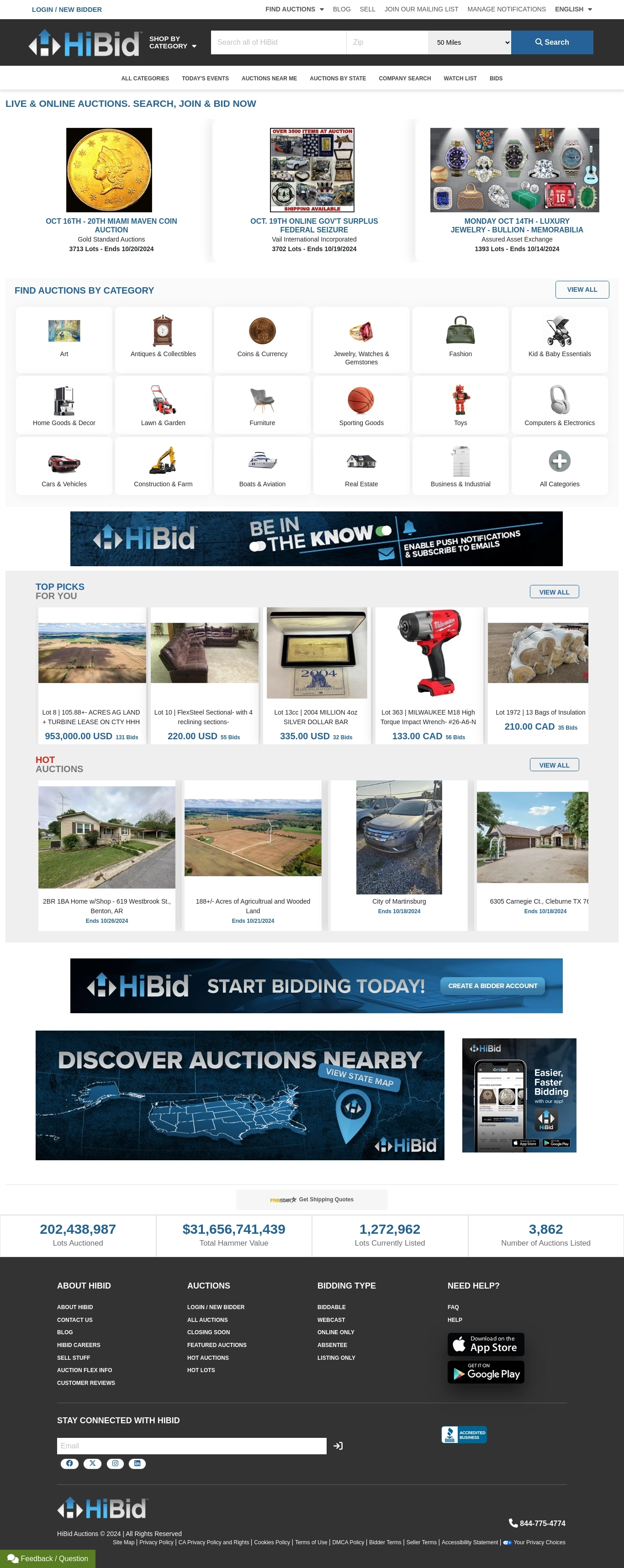 Mga Contact sa Help Desk ng HiBid