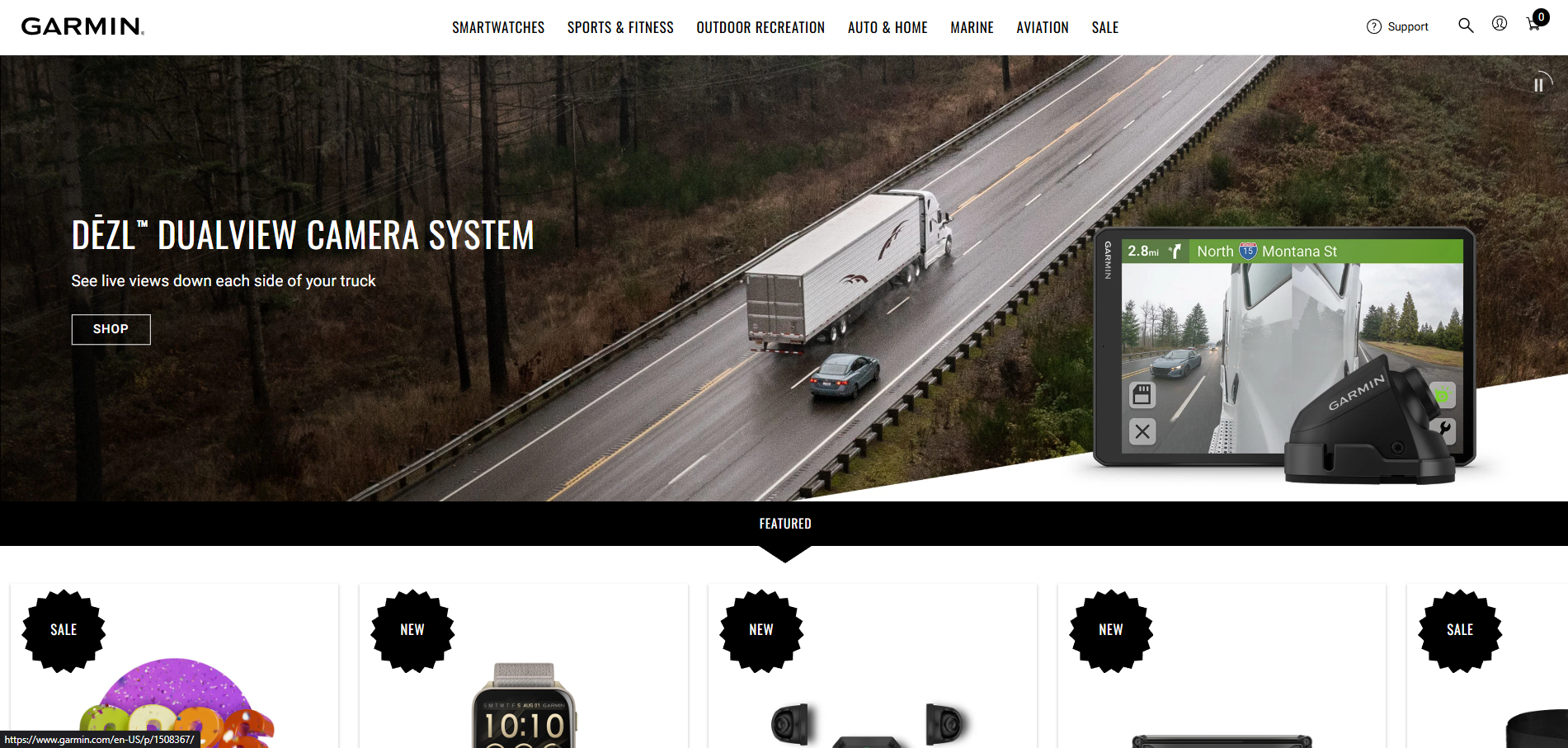 Mga Contact sa Help Desk ng Garmin