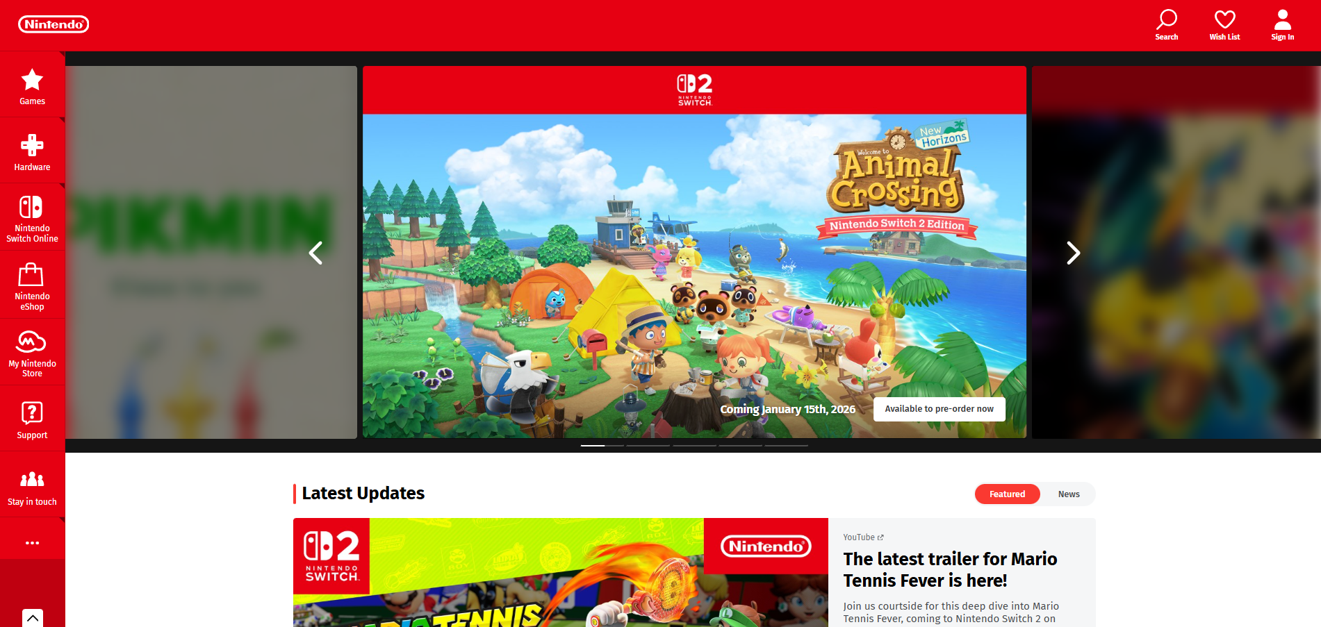 Nintendo Help Desk Contacts