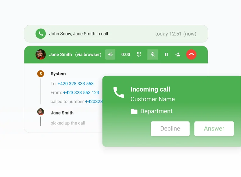 LiveAgent built-in call center na may IVR at callback features