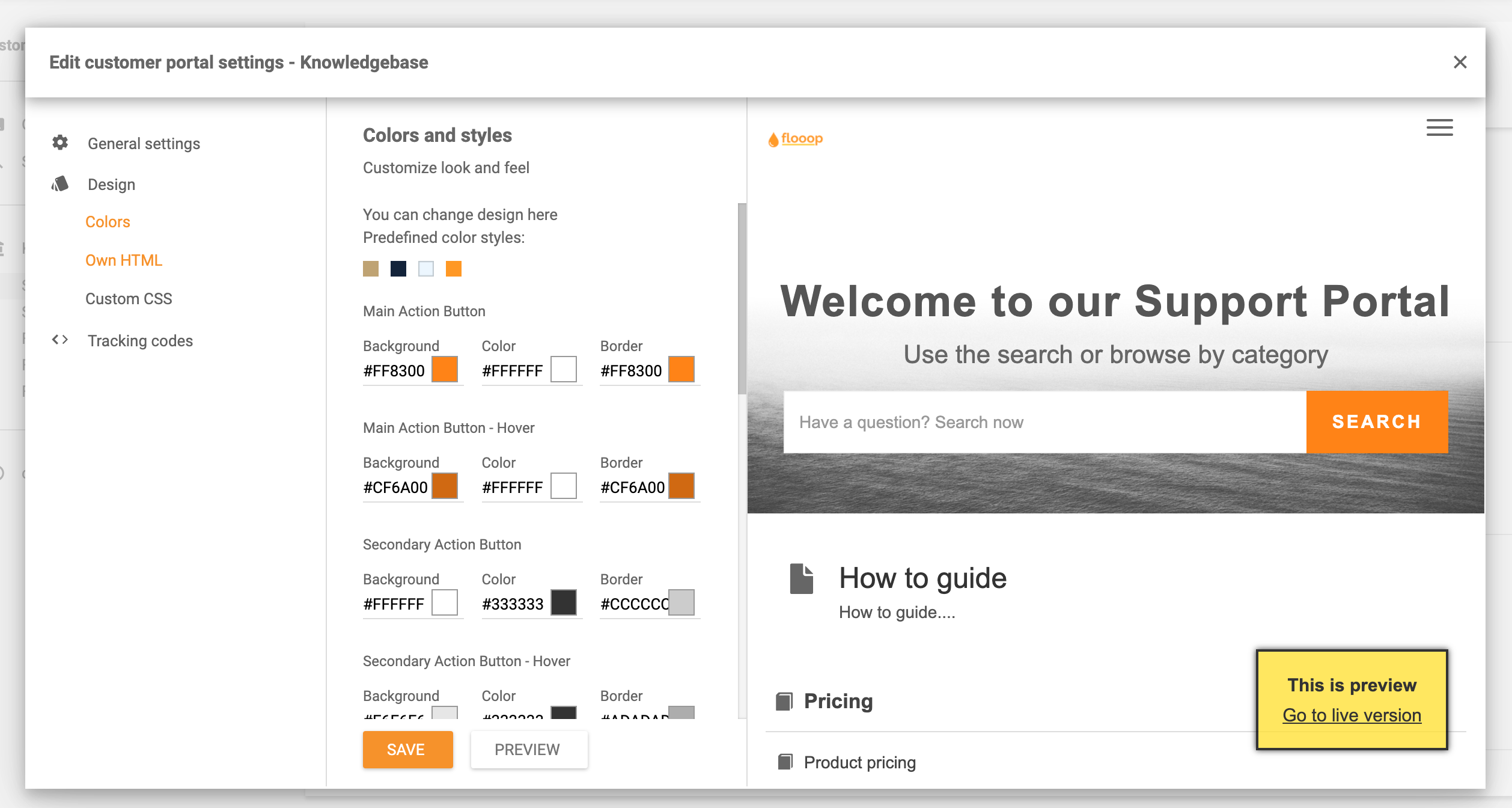 I-customize ang forum software sa LiveAgent