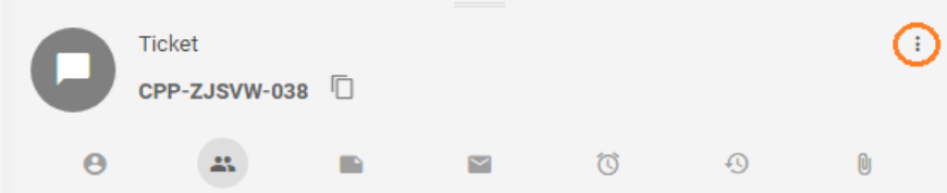 Export ticket navigation
