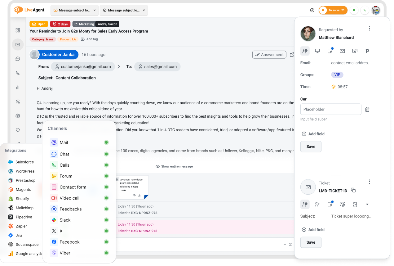 Magbigay ng seamless na suporta gamit ang AI-powered help desk