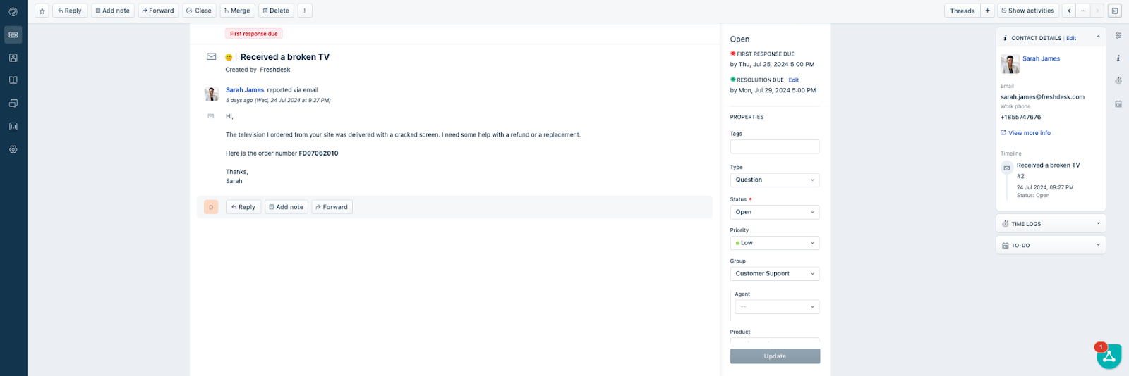 Ang HubSpot's Ticket Environment