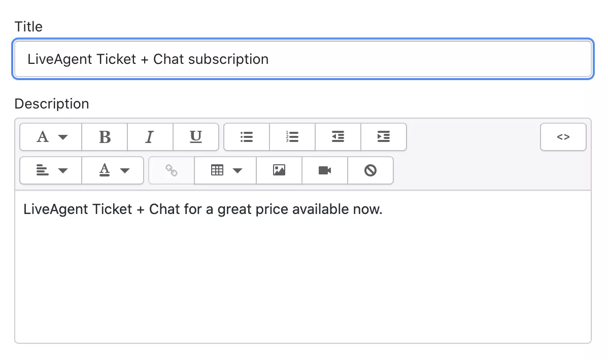 Creating a new product in Shopify