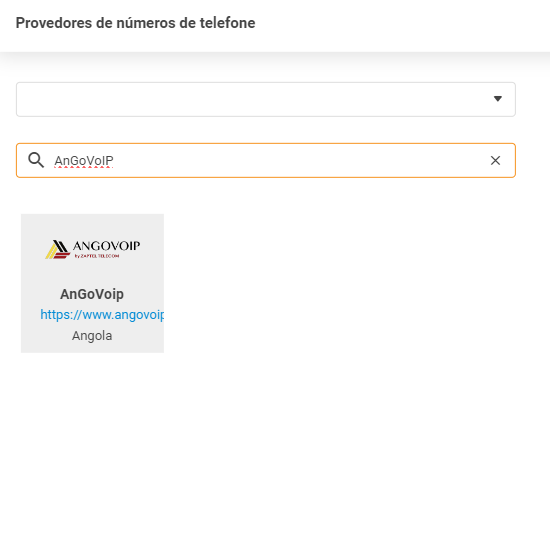 AnGoVoIP provider