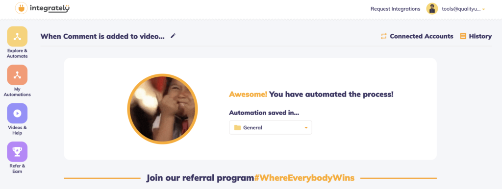 Finishing touches between LiveAgent and Youtube integration