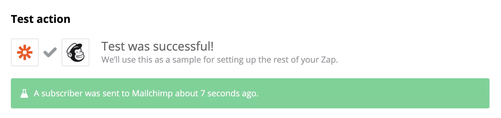 Mailchimp at LiveAgent integration test