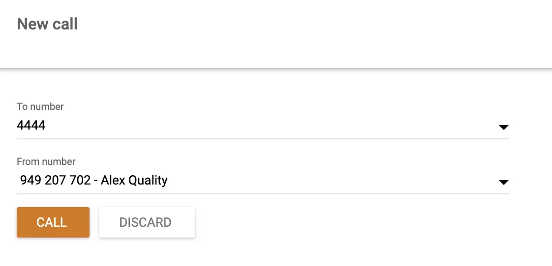 Magsimulang tumawag gamit ang TelefonBG number mula sa LiveAgent