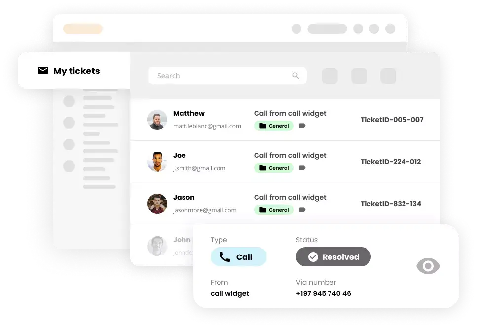 Ticketing feature in Help desk software - LiveAgent