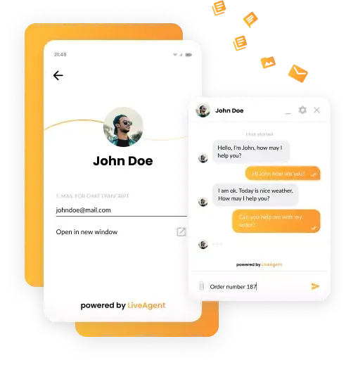 Mobile contact center application