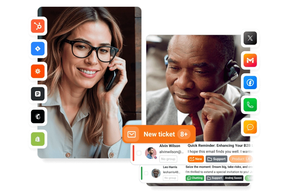 Software ng help desk na may mga AI agent