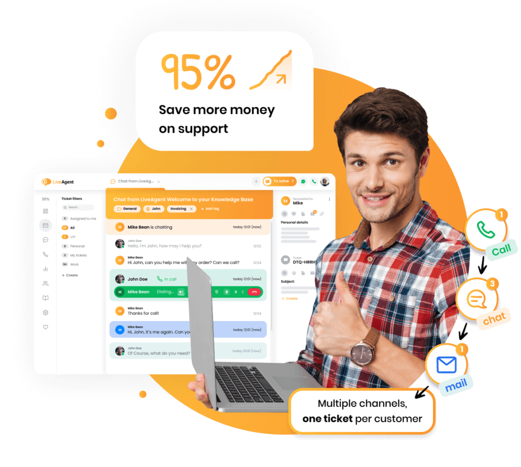 Ang live chat ay nagpapataas ng customer satisfaction ng 73% at conversions ng 40%