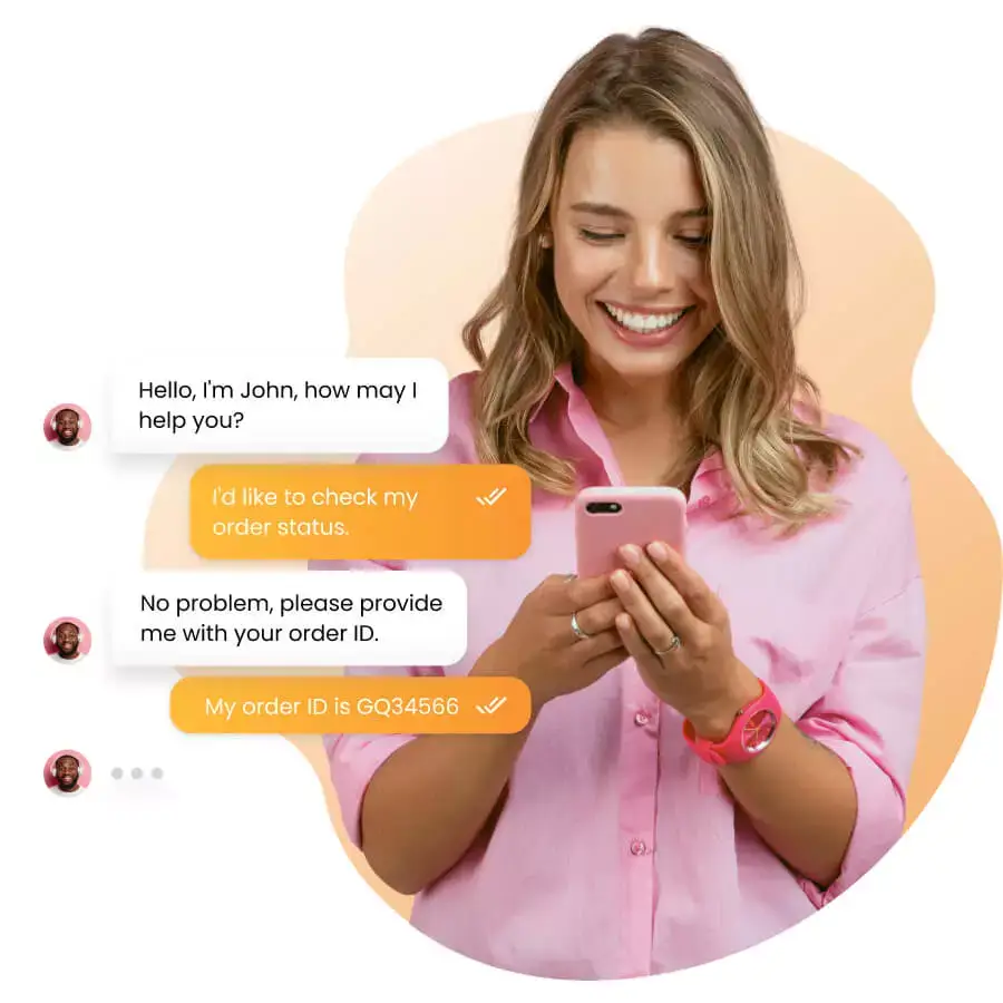 Live chat software na may AI agents