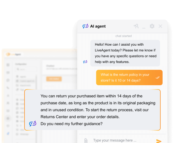 AI chatbot na may human handover