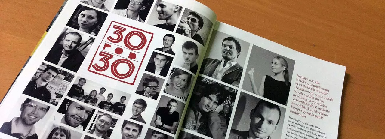 WebSupport sa Forbes 30 under 30