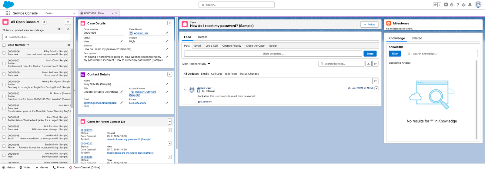 Ang Salesforce Service Cloud Customer Service Software